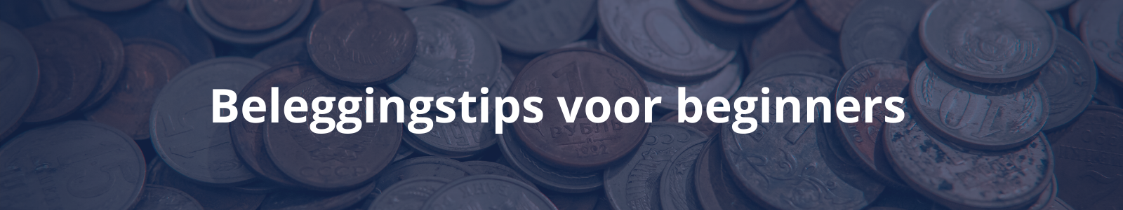 Beleggingstips voor beginners